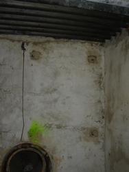 mogelijkse lokatie vroegere elektriciteitskast in bunker Mu9